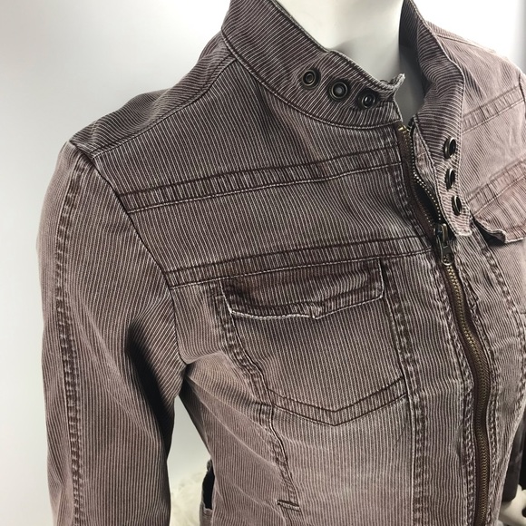 SALT & PEPPER Brown Micro-Corduroy Jacket, Size M, EUC - Picture 3 of 11